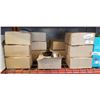 Image 1 : LARGE LOT OF NEW WOODEN VASE STANDS / RINGS / LAMP BASES?