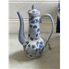Image 1 : TRAY OF PORCELAIN BLUE & WHITE PITCHERS