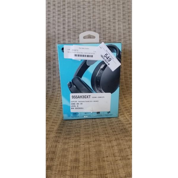 SKULLCANDY HESH ANC OVER EAR NOISE CANCELLING BLUETOOTH HEADPHONES - TESTED WORKING, RETAIL $169