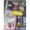 Image 2 : TRAY OF BOARD GAMES INCLUDING TIK TOK, GATHER YOUR PARTY, PICTIONAIRY, MYSTERY DATE GAME ETC