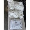 Image 1 : 90" X 50" BLACKOUT CURTAINS AND LACED DRAPERY