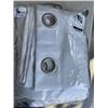 Image 2 : 90" X 50" BLACKOUT CURTAINS AND LACED DRAPERY