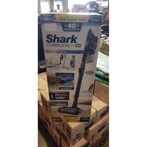 SHARK PET PRO MULTI-FLEX CORDLESS STICK VACUUM - TESTED WORKING, RETAIL $349