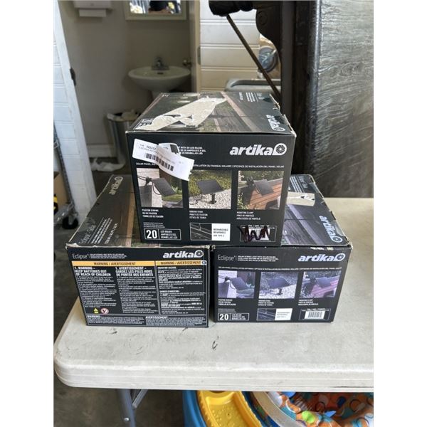 3 BOXES ARTIKA ECLIPSE STRING LED LIGHTS