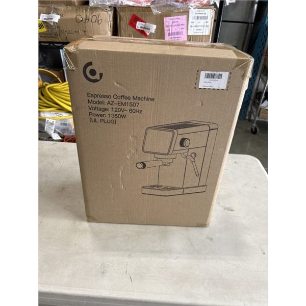 ESPRESSO COFFEE MACHINE MODEL AZ-EM1507