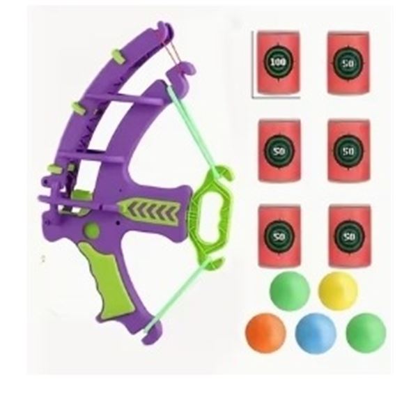 NEW 12PC ARCHERY COLORFUL BALL GAME SET