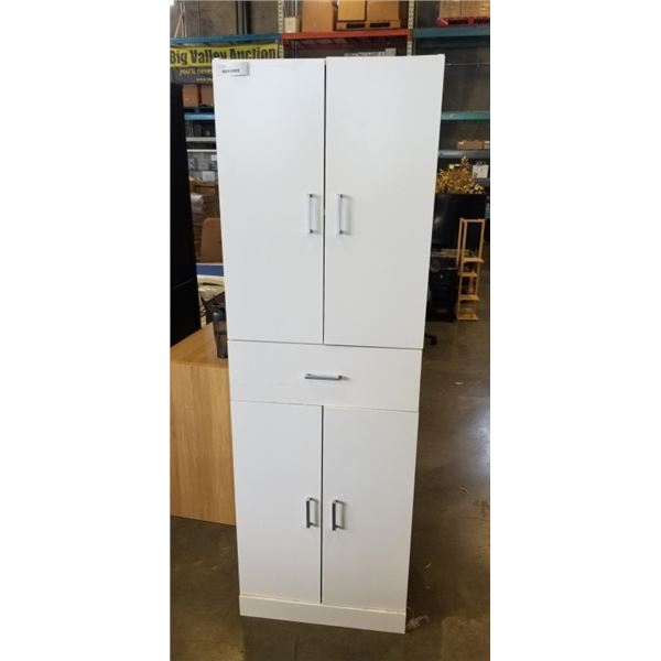 WHITE PANTRY CABINET