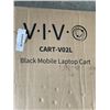 Image 2 : VIVO BLACK MOBILE LAPTOP CART