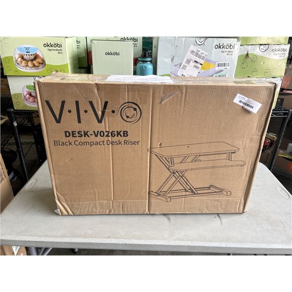 VIVO BLAK COMPACT DESK RISER