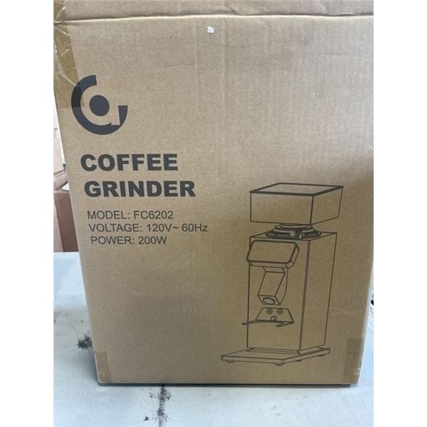 NEW AMZCHEF PROFESSIONAL COFFEE GRINDER MODEL FC 6202