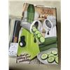 Image 2 : ROLLING GRATER AND 4 LOUIS TELLIER RACLETTE KNIVES