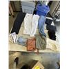 Image 1 : LOT OF MOSTLY BRAND NEW WOMENS BOTTOMS - 7 PANTS AND 5 SHORTS, MOSTLY SIZE 6 / MEDIUM,  INCLUDING BR