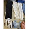 Image 2 : LOT OF MOSTLY BRAND NEW WOMENS BOTTOMS - 7 PANTS AND 5 SHORTS, MOSTLY SIZE 6 / MEDIUM,  INCLUDING BR