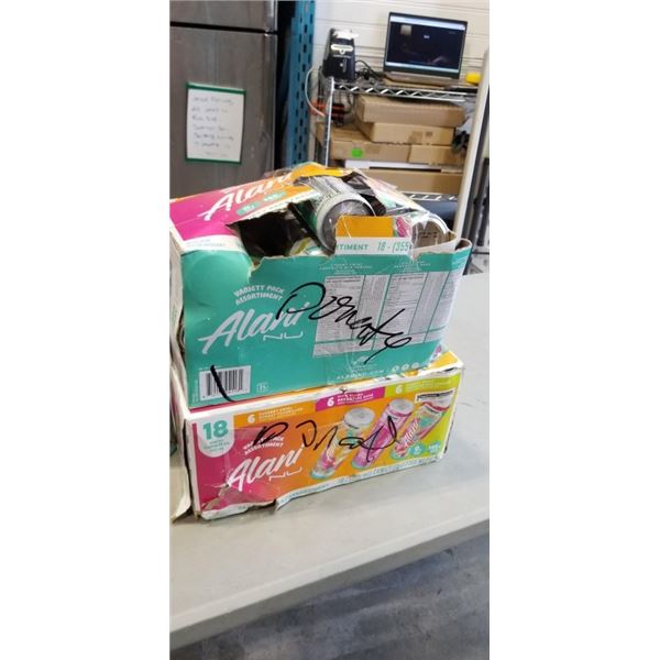 2 CASES OF ALANI ENERGY DRINKS. SOME MAY BE MISSING