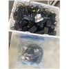 Image 1 : PLASTIC TOTE FULL OF AC ADAPTERS