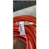 Image 3 : APPROX 50 FOOT HEAVY DUTY ORANGE EXTENSION CORD. 10AWG/3C