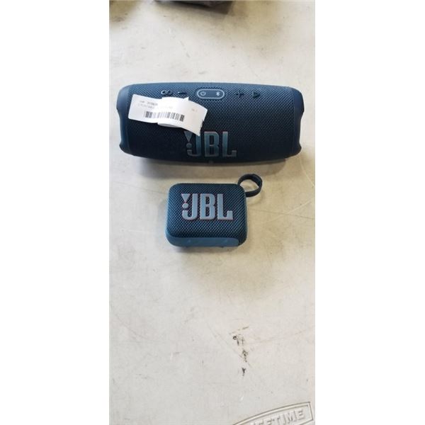 2 PORTABLE JBL SPEAKERS