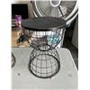 Image 2 : PAIR OF PATIO SIDE TABLES