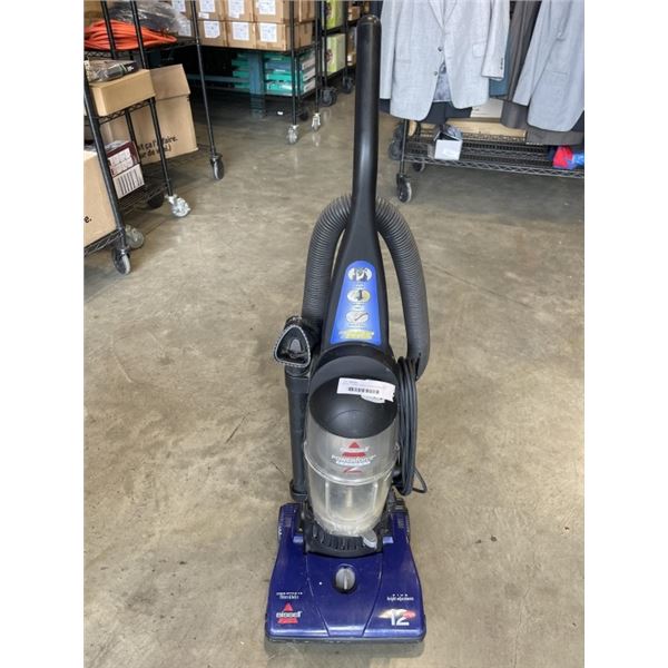 BISSELL POWER FORCE CORDED BAGLESS VACUUM. WORKING