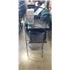 Image 1 : 3 BASKET METAL PRODUCE RACK