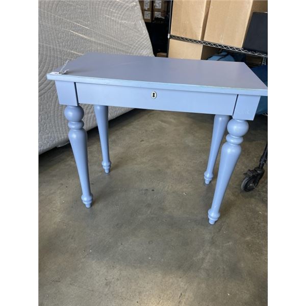 BLUE IKEA ISALA DESK NO KEY