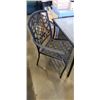 Image 3 : 3 PIECE PATIO SET - TABLE WITH GLASS-LOOK TOP AND 2 CHAIRS,