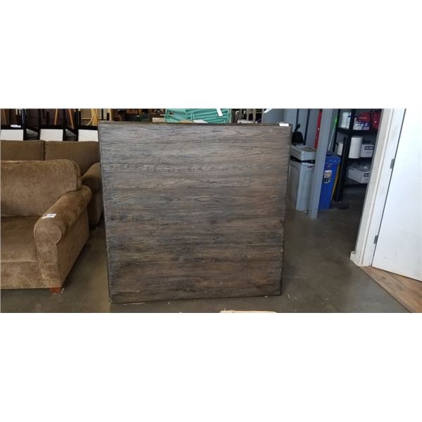 LARGE RUSTIC COFFEE TABLE 45" X 45"