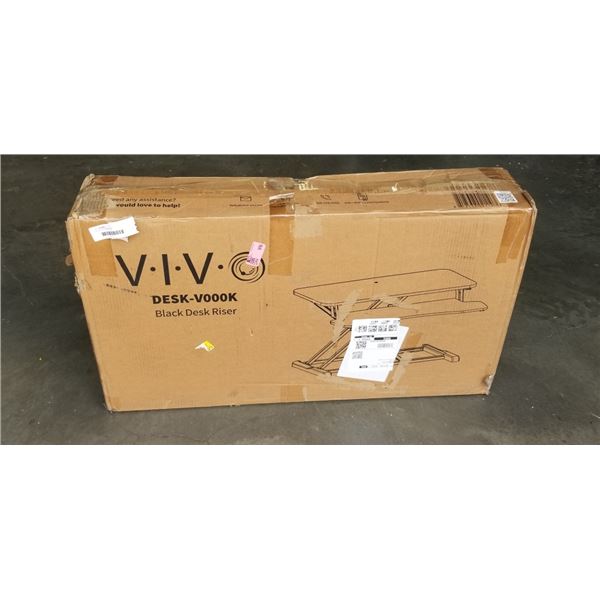 VIVO BLACK DESK RISER