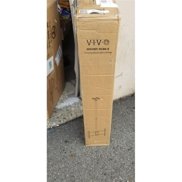 VIVO 5.5 FEET POLE  CEILING TV WALL MOUNT