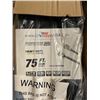 Image 3 : HEAVY DUTY 75 FOOT BLACK EXTENSION CORD. 16AWG/3C