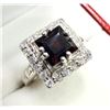 Image 1 : STERLING SILVER NATURAL GARNET RING, SIZE 7, RETAIL $400.00. GARNET IS THE BIRTHSTONE FOR JANUARY.