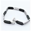 Image 1 : MEN'S STAINLESS STEEL BRACELET, RETAIL $80.00.
