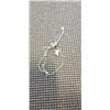Image 5 : 3 - 925 CHAIN NECKLACES W/ PENDANTS, TANGLED 925 NECKLACE AND BROKEN SILVER TONE CHAIN