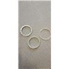 Image 1 : SILVER BANGLES (TESTED)
