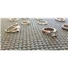 Image 2 : ASSORTED GOLD TONE RINGS