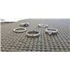 Image 1 : 5 STERLING SILVER 925 RINGS
