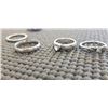 Image 3 : 5 STERLING SILVER 925 RINGS