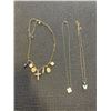 Image 2 : 3 NECKLACES, ONE IS 925