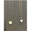 Image 4 : 3 NECKLACES, ONE IS 925