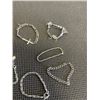 Image 4 : SILVER TONE BRACELETS