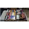 Image 1 : LARGE LOT OF ASSORTED DVDS, CASSETTES, ETC