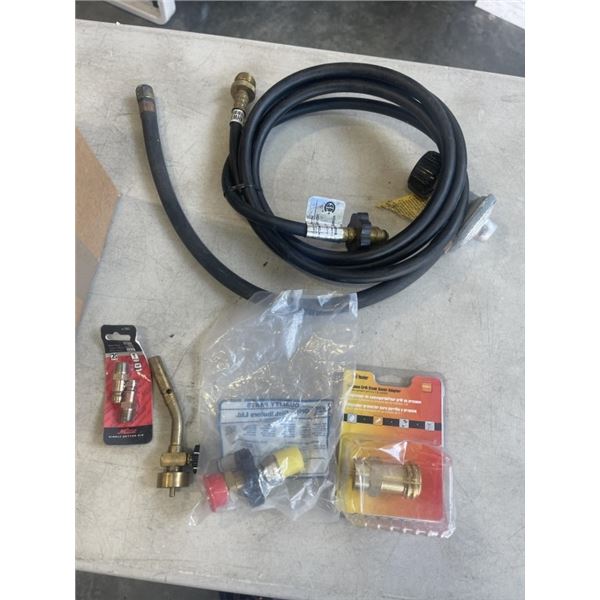 BOX OF PROPANE ADAPTERS