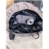 Image 4 : AIR MATTRESS, SLEEPING BAG, SKI GOGGLES, BOX WITH BOWLS ETC