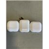 Image 1 : 3 PAIR OF LOST PROPERTY AIRPODS UNKOWN CONDITION