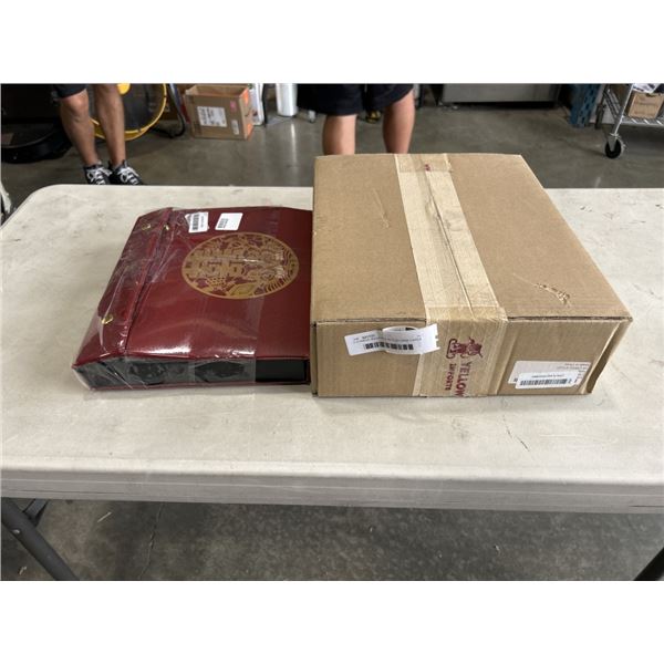 2 CHINESE MAHJONG SETS IN HARD CASES