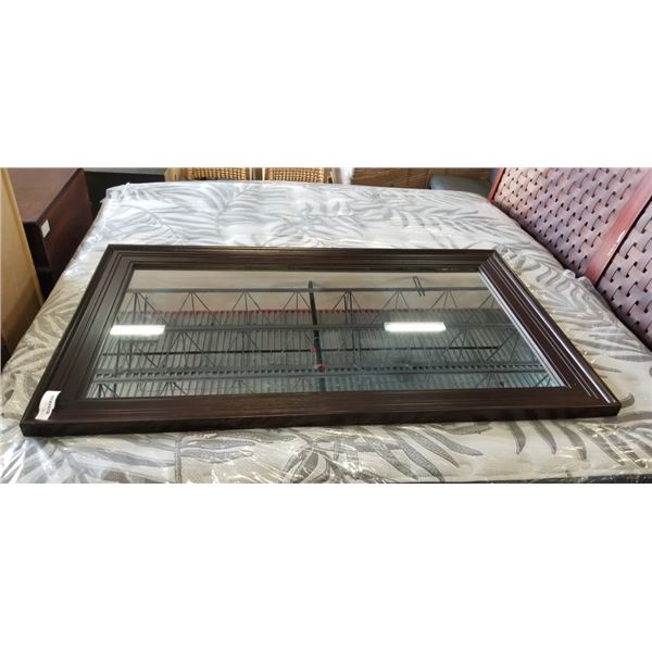 60" X 36" FRAMED MIRROR
