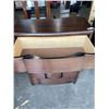 Image 5 : 5 DRAWER HIGHBOY WOOD DRESSER