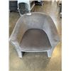 Image 1 : GREY FABRIC TUB CHAIR