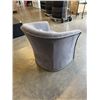 Image 3 : GREY FABRIC TUB CHAIR
