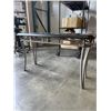 Image 2 : DECORATIVE CONSOLE TABLE WITH METAL FRAME